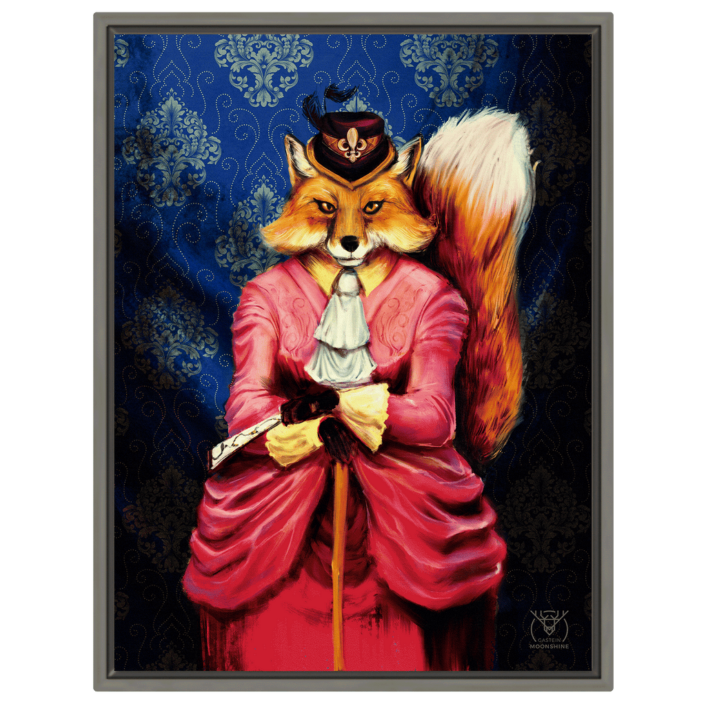Lilith der Fuchs – Bad Gastein Leinwandbild