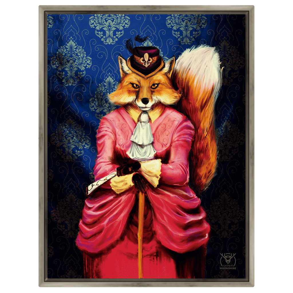 Lilith der Fuchs – Bad Gastein Leinwandbild
