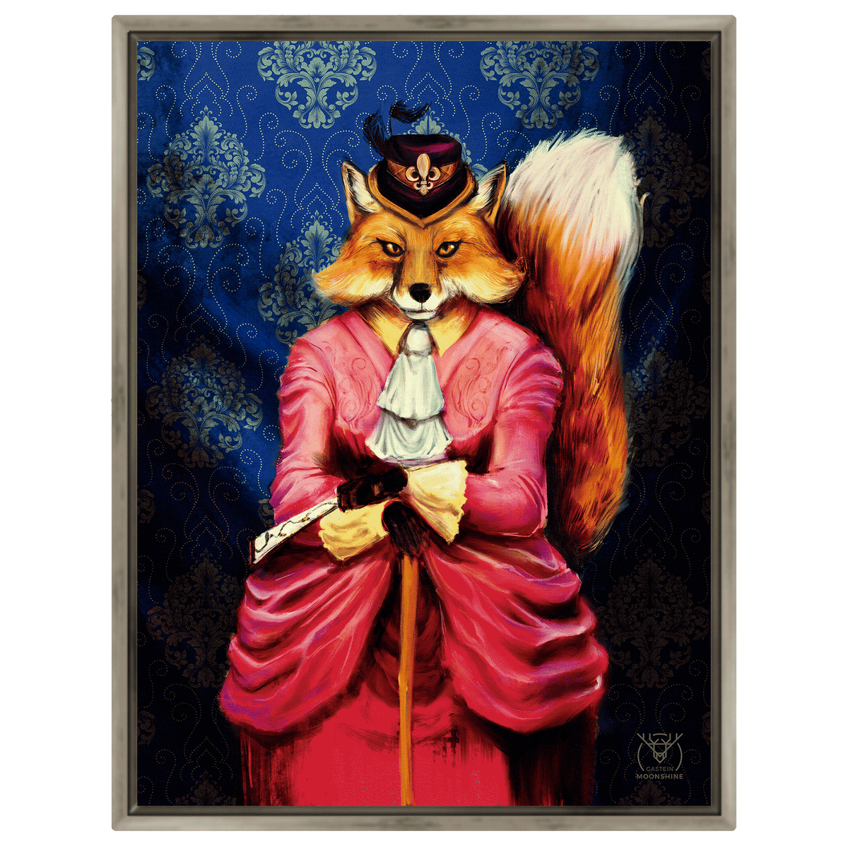 Lilith der Fuchs – Bad Gastein Leinwandbild