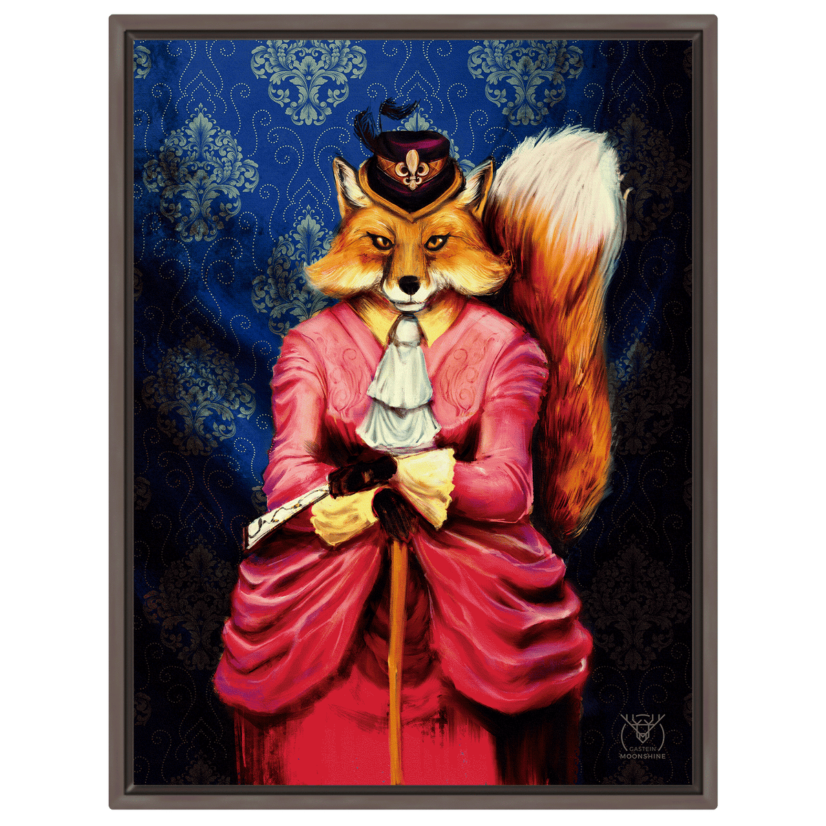 Lilith der Fuchs – Bad Gastein Leinwandbild