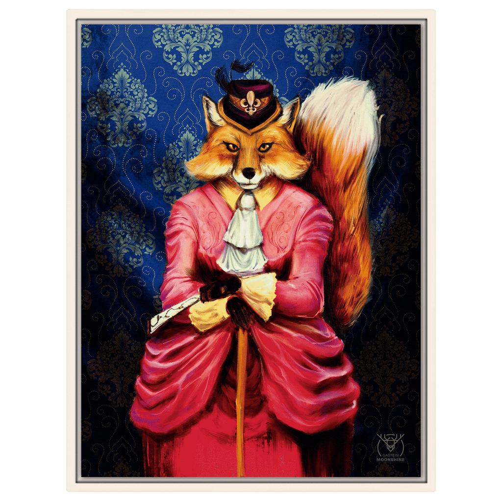 Lilith der Fuchs – Bad Gastein Leinwandbild