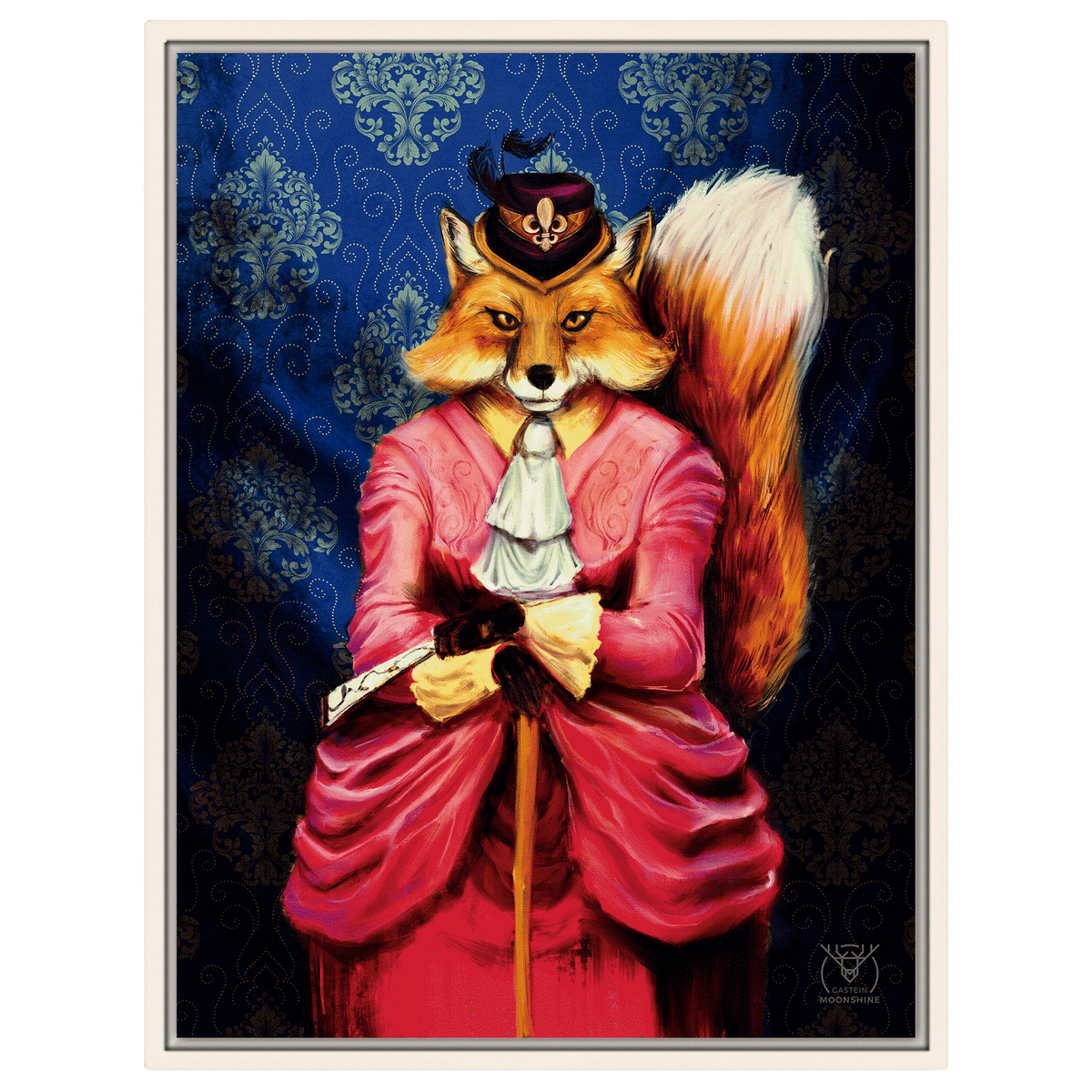 Lilith der Fuchs – Bad Gastein Leinwandbild