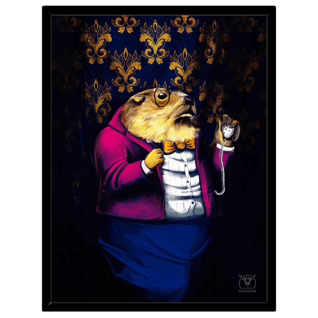 Murmeltier Ralph – Bad Gastein Leinwand Wandkunst