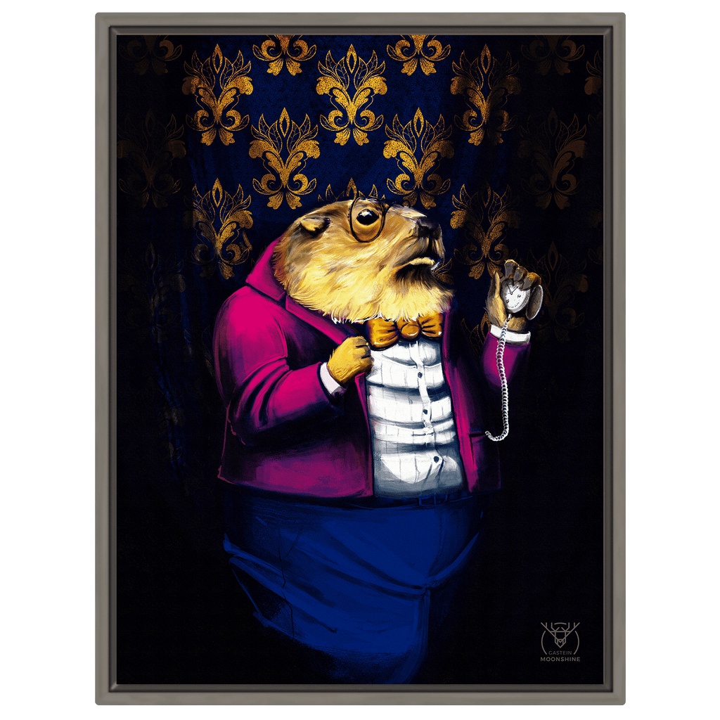 Murmeltier Ralph – Bad Gastein Leinwand Wandkunst