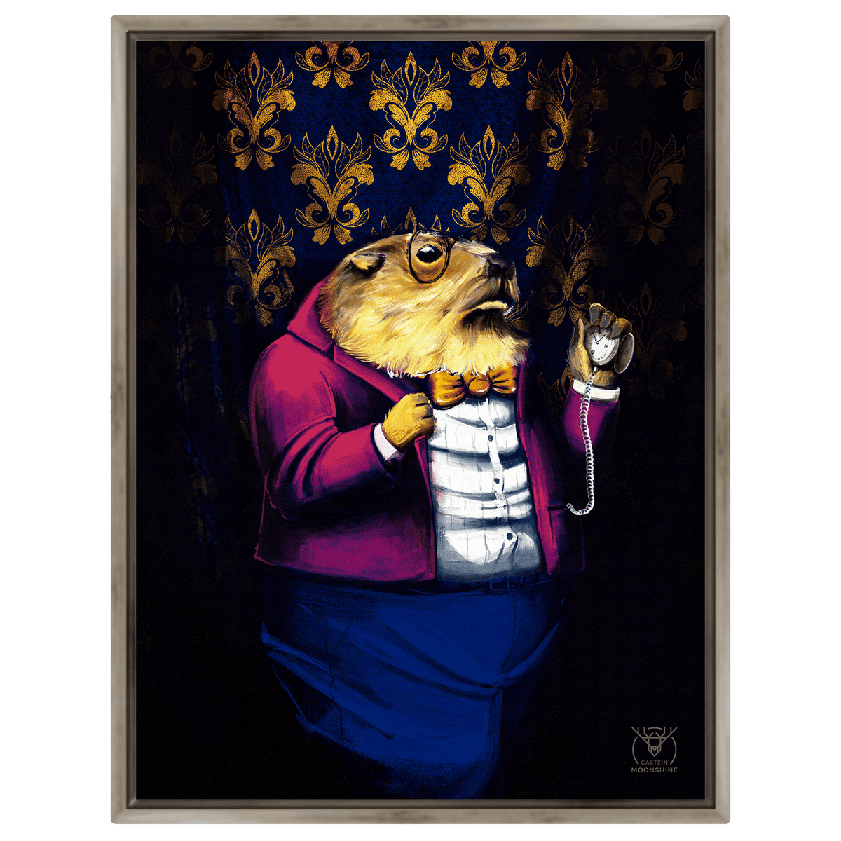 Murmeltier Ralph – Bad Gastein Leinwand Wandkunst
