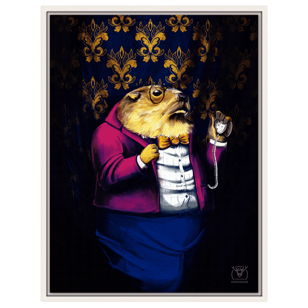 Murmeltier Ralph – Bad Gastein Leinwand Wandkunst