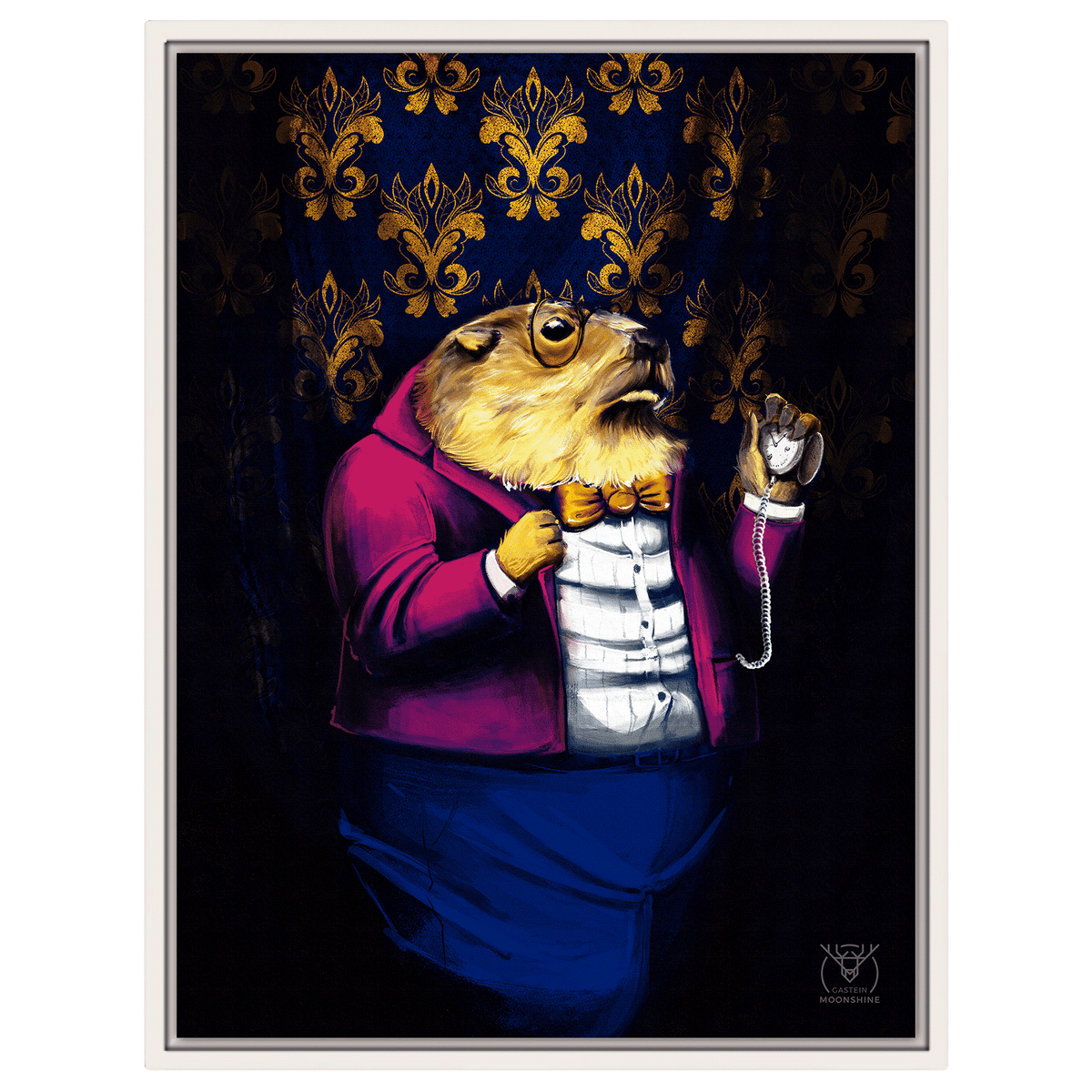 Murmeltier Ralph – Bad Gastein Leinwand Wandkunst