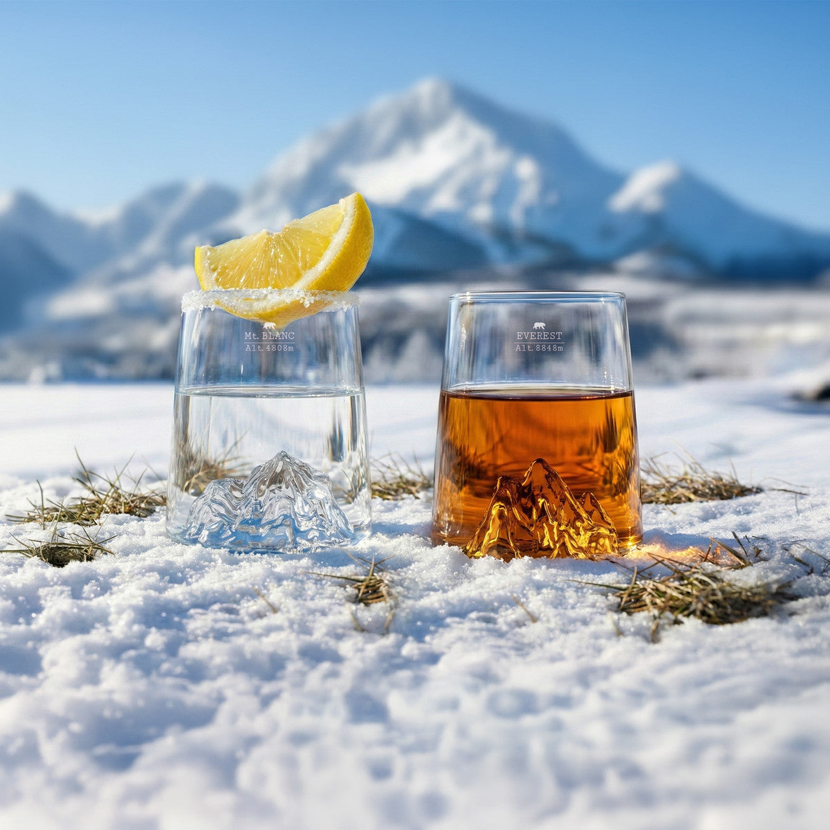 Shooters Set of 2 - Mt. Blanc & Everest