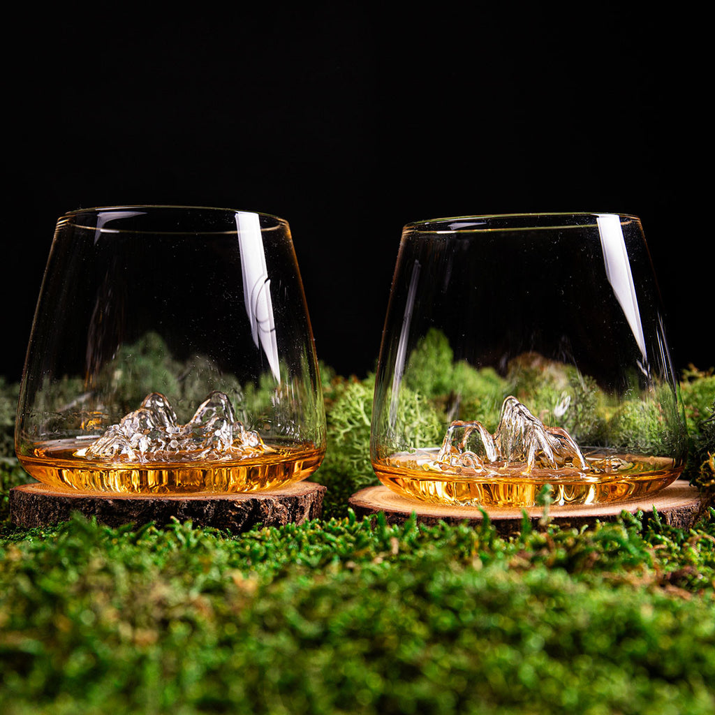 2 Spirits Glasses - Mt. Rosa & Tre Cime