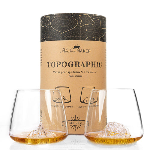 2 Spirits Glasses - Watzmann & Zugspitze