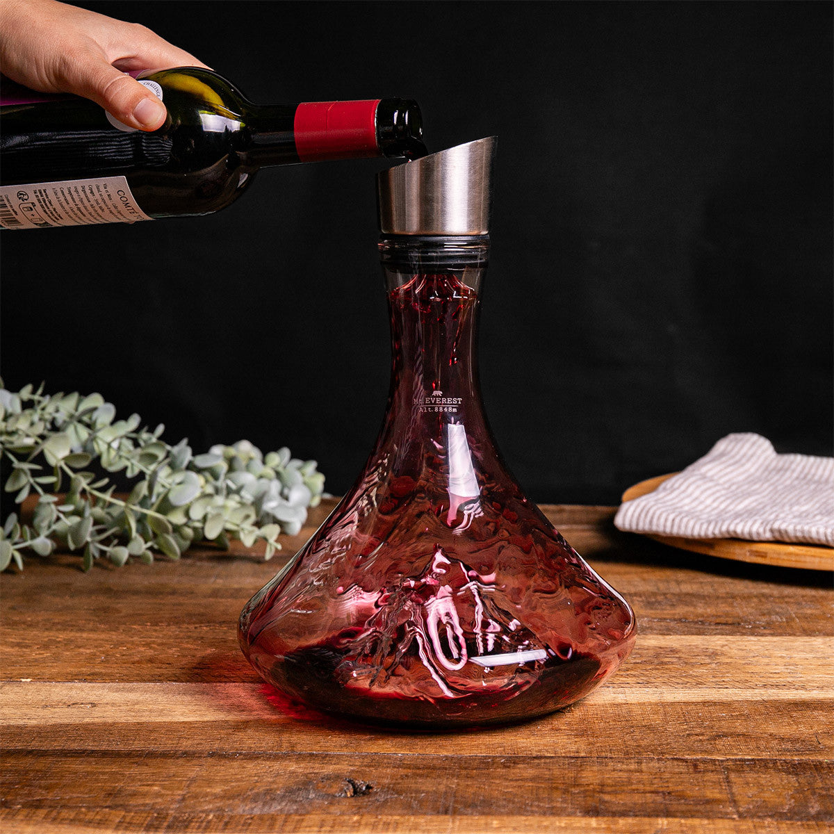 Wine Decanter Mt. Everest