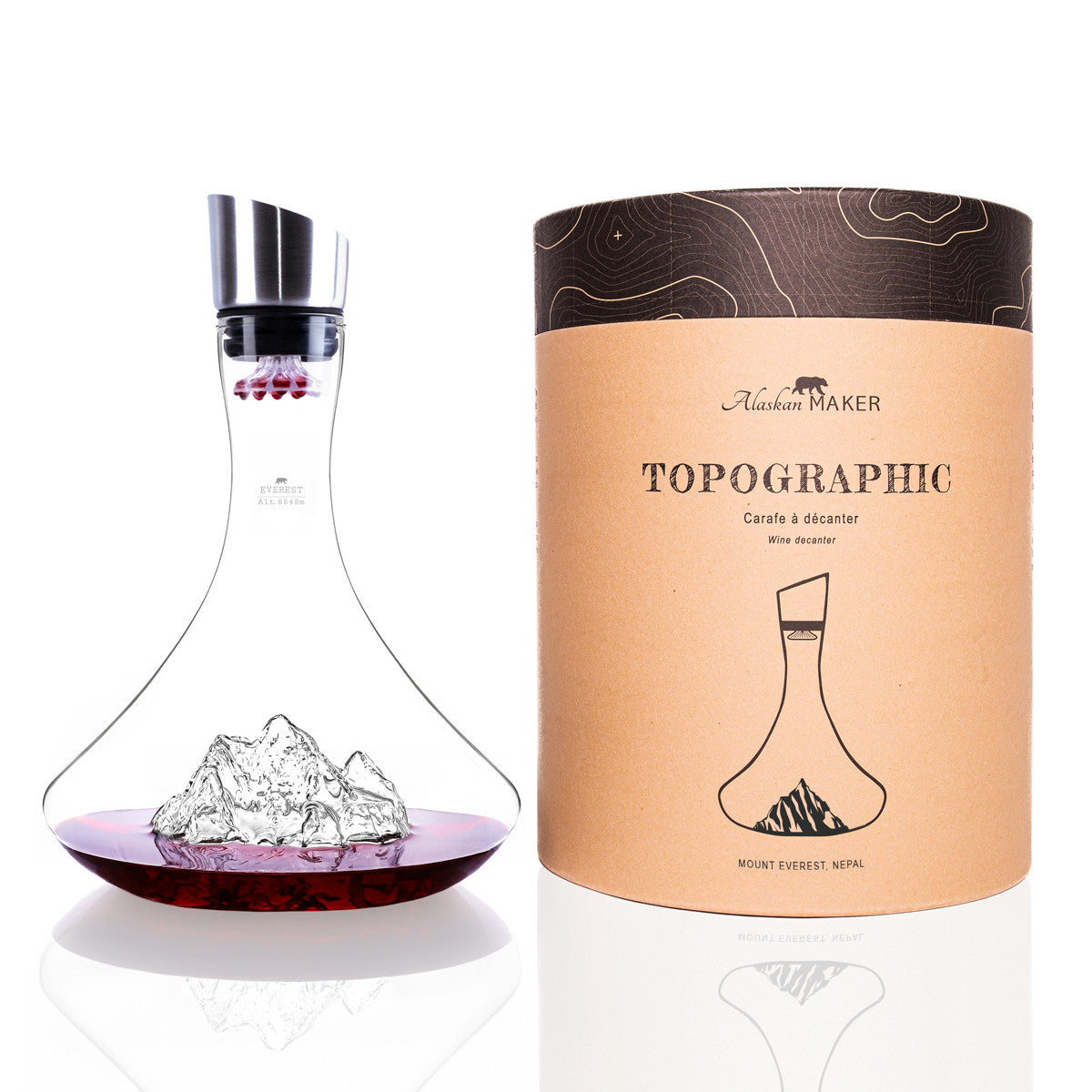 Wine Decanter Mt. Everest