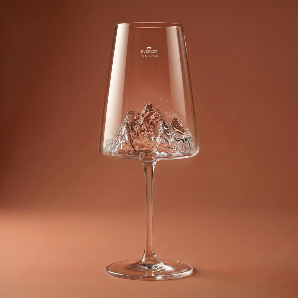 Wine Glass Set - Mt. Everest