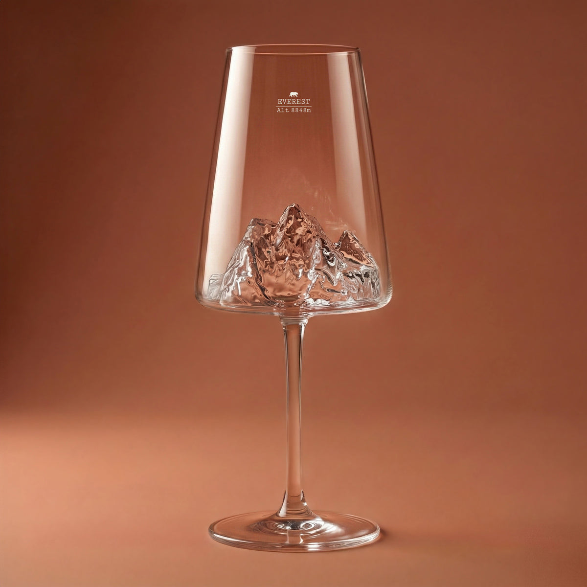 Wine Glass Set - Mt. Everest