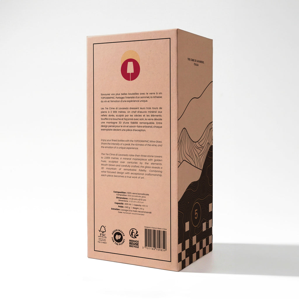 Wine Glass Set - Tre Cime