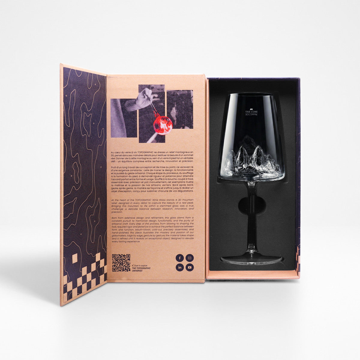 Wine Glass Set - Tre Cime
