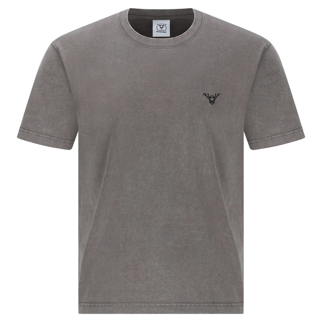Stone Dust Tee - Grey Acid Washed