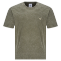 Moor Veil Tee – oliv säuregewaschen