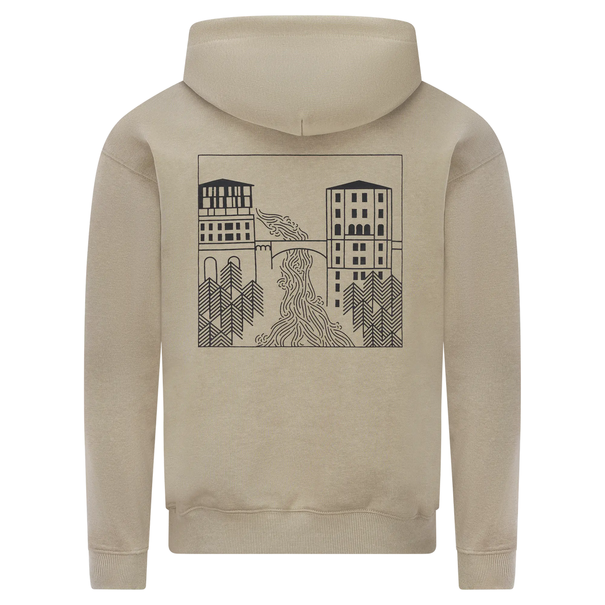 Bad Gastein Waterfall Picto Hoodie