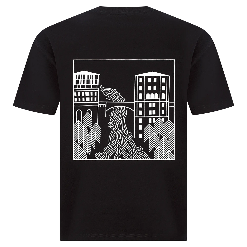 Bad Gastein Waterfall Picto Tee