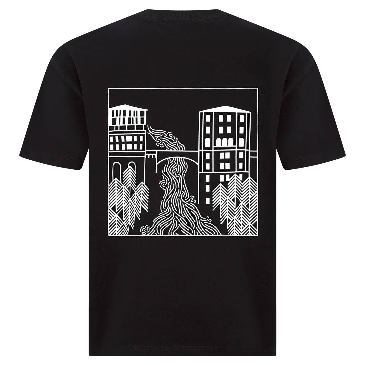 Bad Gastein Waterfall Picto Tee