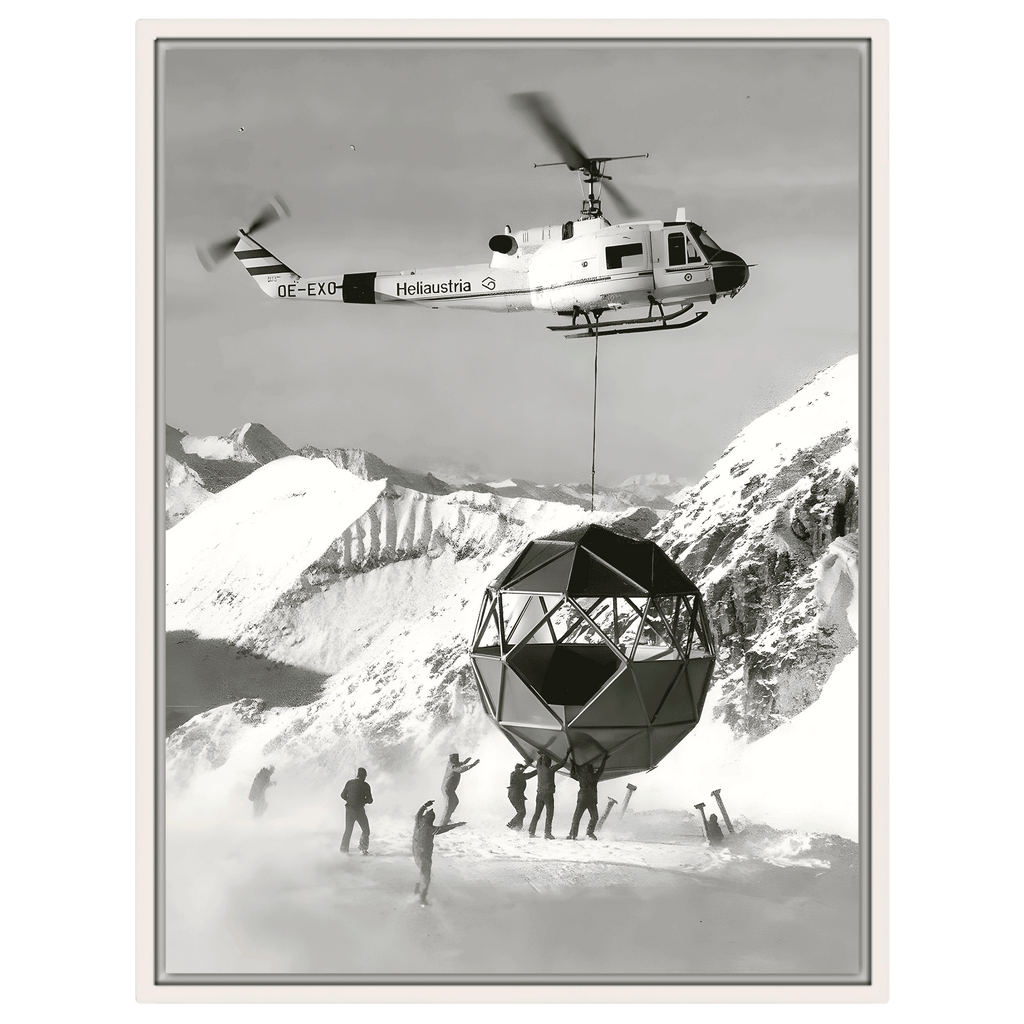 Garstenauer Dome Legend – Vintage Reiseplakat auf Leinwand
