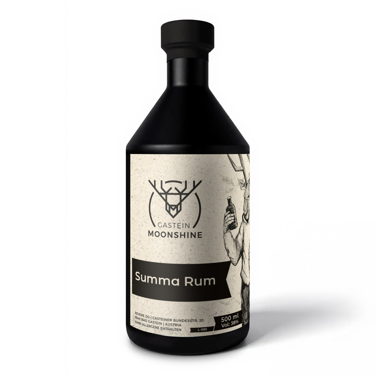 Summa Rum — Gastein Moonshine, 500 ml bottle